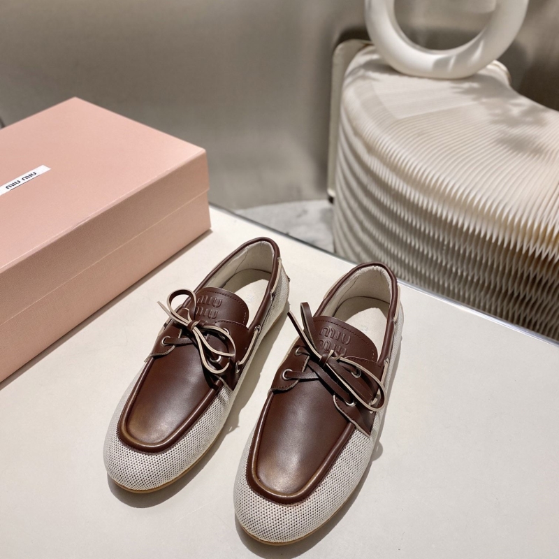 Miu Miu Leather Shoes